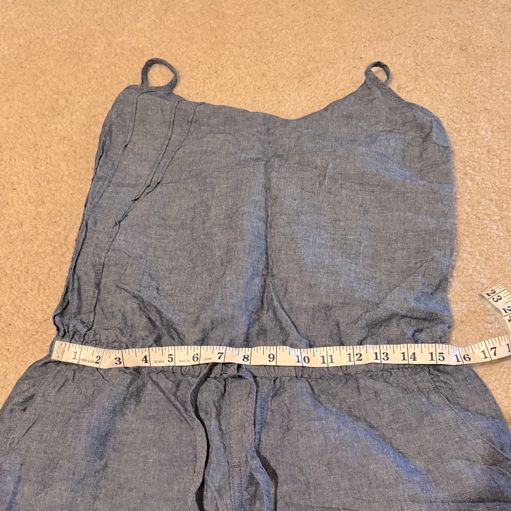 Roxy 💜 Denim Romper L - Picture 6 of 6